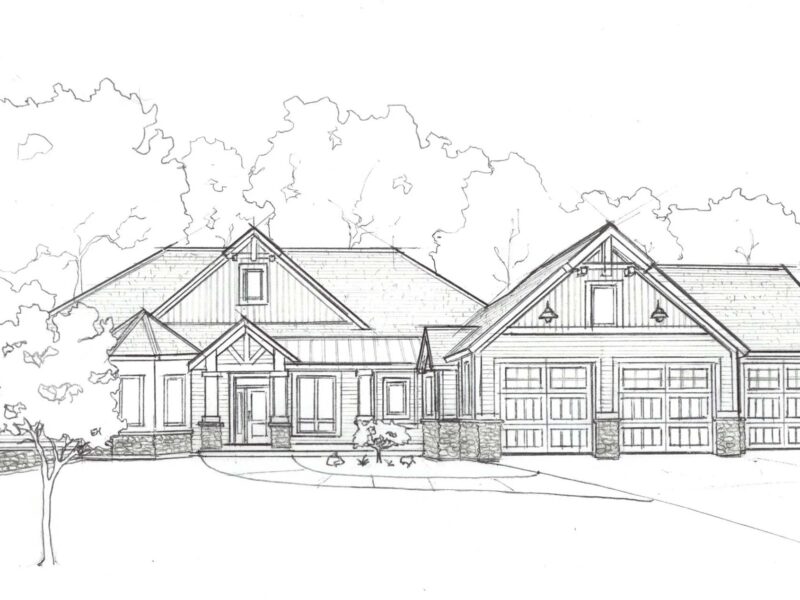 Blue Prints to Home In Grand Rapids Michigan by TruBuilt Builders